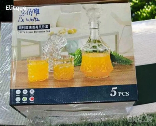 Комплект гарафа от 5 части, снимка 4 - Други - 52853535