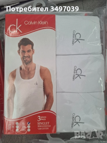 мъжки потници 100%памук, снимка 4 - Тениски - 52770112