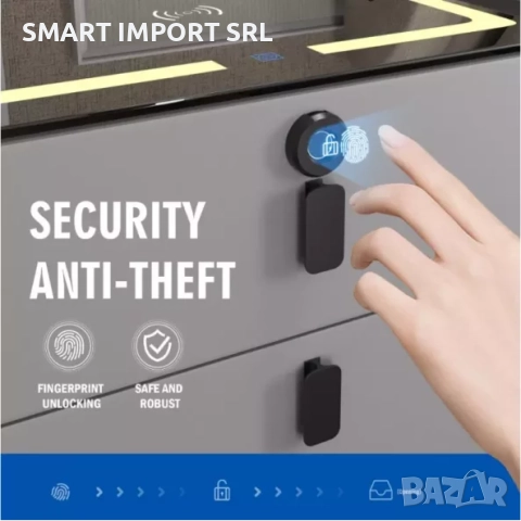 Интелигентно нощно шкафче Smart Heater, USB и Type-C порт, Bluetooth, кафяв, снимка 3 - Шкафове - 51999758