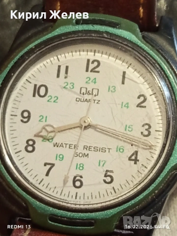 Марков мъжки часовник Q/Q QUARTZ JAPAN много красив стилен дизайн 51836, снимка 2 - Мъжки - 53491368