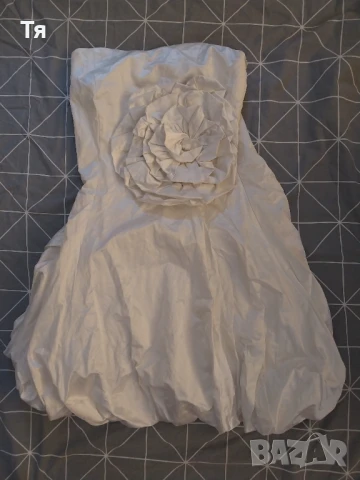 Дамска рокля в бяло, снимка 3 - Рокли - 51306939