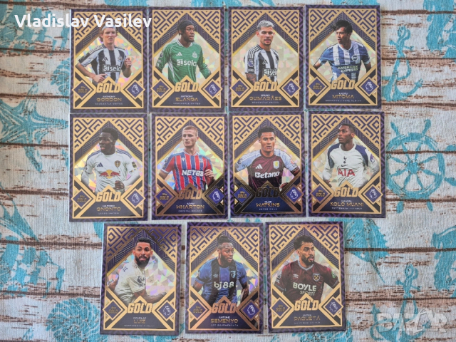 Topps Gold EPL 2026 - Base & Inserts Updated 21.04, снимка 4 - Колекции - 53830934