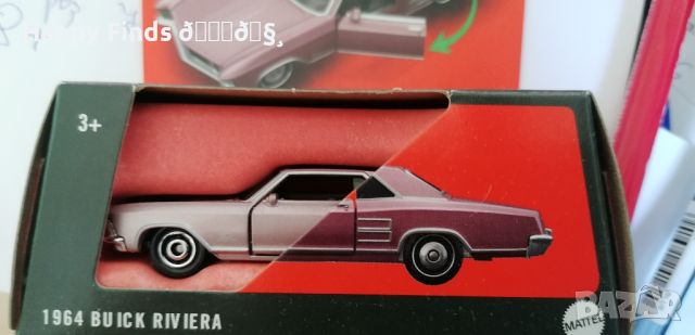 💕🧸Matchbox 1964 Buick Riviera Moving parts, снимка 2 - Колекции - 46574481