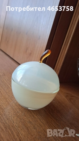 Стъклени, кристални и керамични чаши фруктиери и други, снимка 15 - Сервизи - 52822354