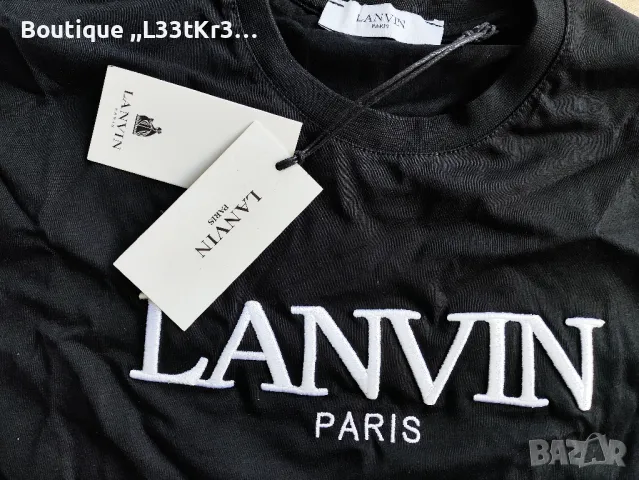 тениска Lanvin, снимка 5 - Тениски - 46897684