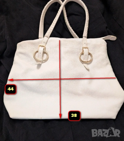  луксозна голяма дамска чанта Tosca Blu Италия , снимка 3 - Чанти - 53851476