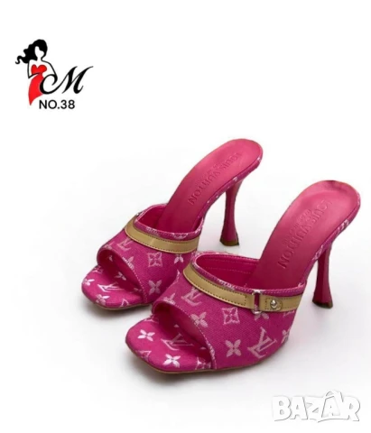 чехли на ток gucci louis vuitton , снимка 2 - Чехли - 51089357