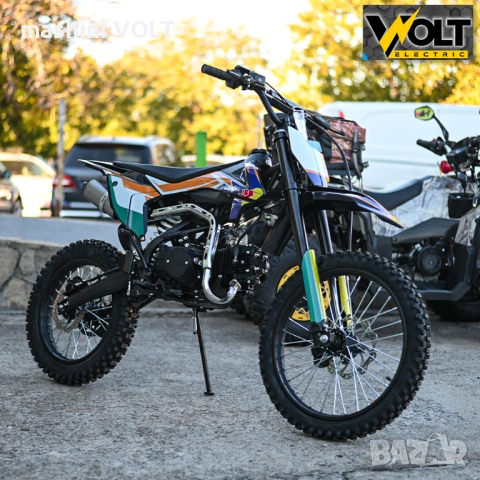 Кросов мотор 125cc, 125 кубика, 4-тактов, 19” предна, 16” задна, снимка 8 - Мотоциклети и мототехника - 53996317