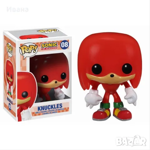 Funko Pop Фигурка Sonic Соник 08 Knuckles, снимка 1 - Фигурки - 48181466