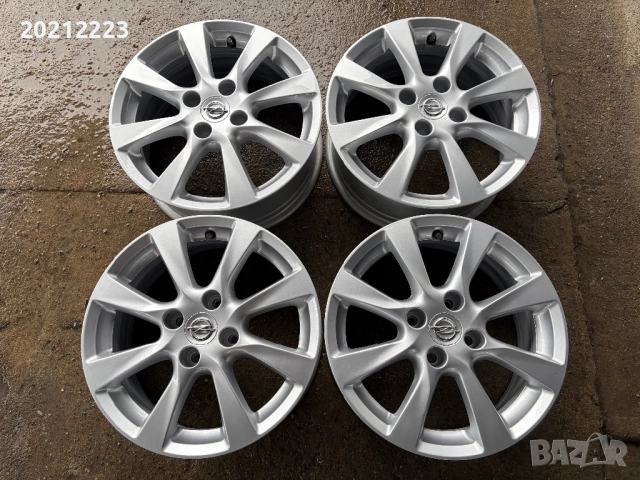 4 броя алуминиеви джанти за Opel Corsa F 16, снимка 4 - Гуми и джанти - 53562922