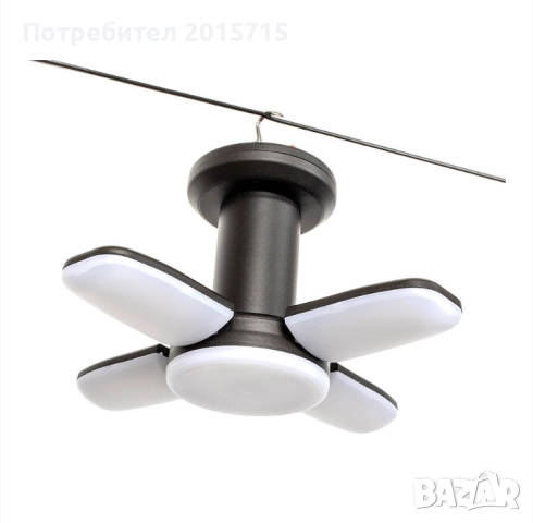 Соларен къмпинг фенер, сгъваем,6 режима на светене, снимка 3 - Къмпинг осветление - 52634161