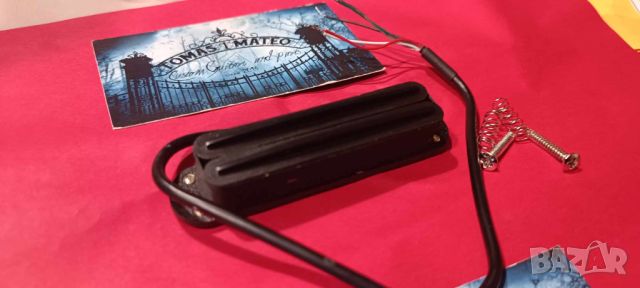 Belcat Hot Rails AB Alnico V Bridge Humbucker in Single-Coil Size, снимка 2 - Китари - 45918093