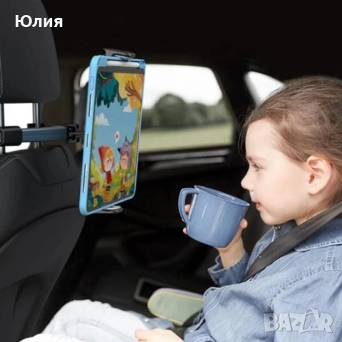 Стойка за телефон и таблет за кола, снимка 6 - Селфи стикове, аксесоари - 53125075