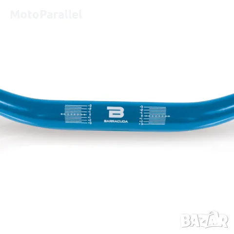 МОТО КОРМИЛО BARRACUDA HANDLEBAR 28/22 BLUE/СИН, снимка 4 - Аксесоари и консумативи - 47257128