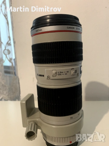Canon EF 70-200mm L USM F/4, снимка 2 - Обективи и филтри - 53020141
