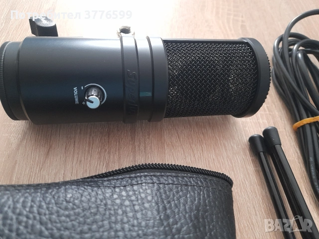 Кондензаторен микрофон, снимка 3 - Микрофони - 54016311