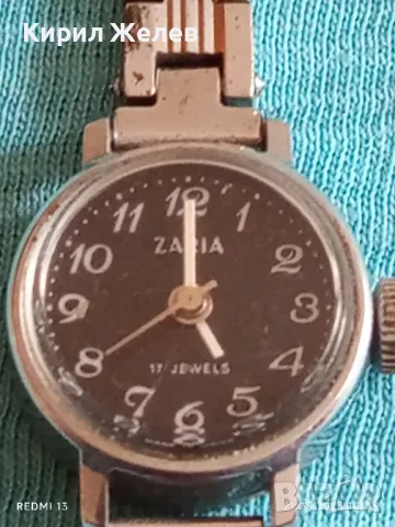 Стар механичен часовник дамски Заря СССР 17 камъка за ремонт части КОЛЕКЦИЯ 31924, снимка 2 - Антикварни и старинни предмети - 50371980