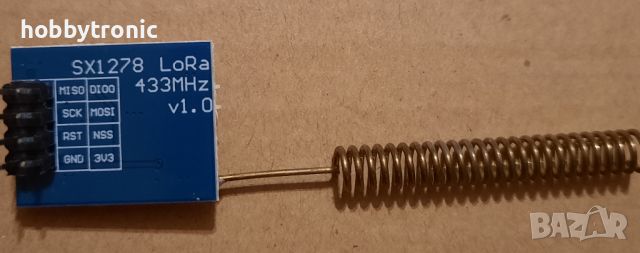 LoRa RA-01, RA-02 433MHz SX1278 модули, снимка 2 - Друга електроника - 45152566