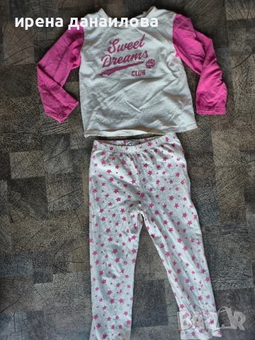 Детски Пижами за Момиче 110/116, снимка 2 - Детски пижами - 51903832