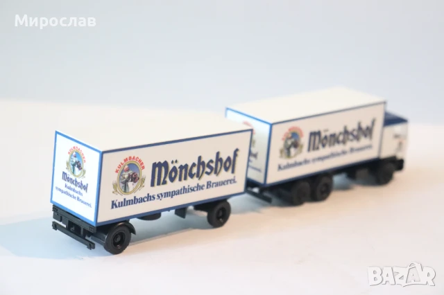 HERPA  1:87 H0 MAN  КАМИОН TIR МОДЕЛ, снимка 8 - Колекции - 50024153