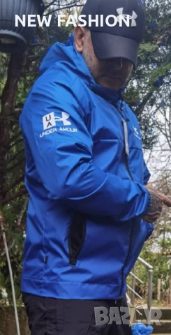 Мъжка Ветровка - лого Бродирано ✨ Under Armour , снимка 2 - Якета - 51864904