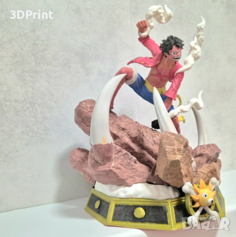 3D фигурка Monkey D. Luffy – One Piece, снимка 3 - Колекции - 53668414