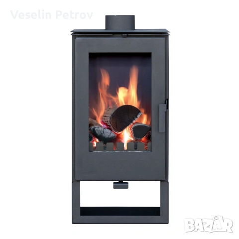 Печка на дърва ALAZ 9kW, снимка 5 - Отоплителни печки - 53440838