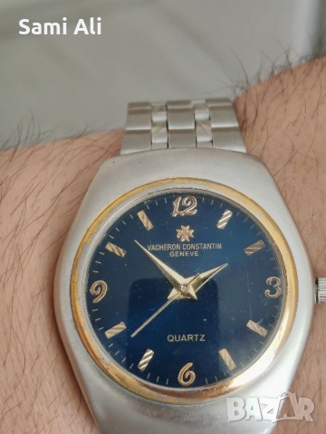 Продавам кварцов (на батерия) часовник, който е тип Vacheron Constantin, снимка 2 - Мъжки - 51641809