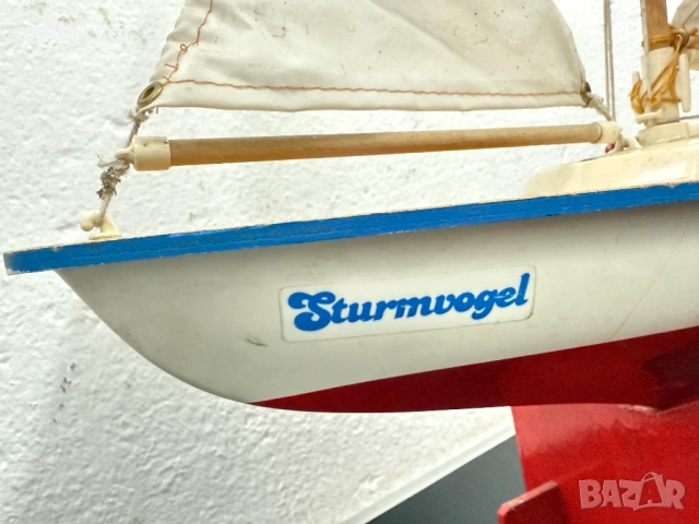 Модел на ветроходна лодка - Sturmvogel. №7585, снимка 5 - Колекции - 52316966