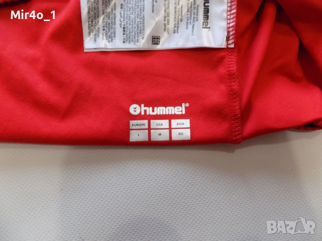 футболна тениска denmark kjaer #4 hummel/juventus adidas екип блуза фанела мъжка оригинална L/M, снимка 12 - Спортни дрехи, екипи - 47682059