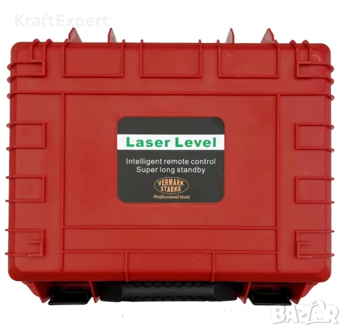 Лазерен нивелир 4D с 16 линии – Самонивелиращ се, зелен лазер, пълен комплект, снимка 4 - Измервателни инструменти - 50488454