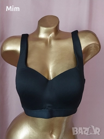 85 С Черен изчистен сутиен без банели , снимка 5 - Бельо - 52960571