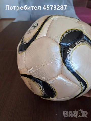 Футболна топка АДИДАС (ADIDAS) от СВЕТОВНОТО по ФУТБОЛ В ГЕРМАНИЯ 2006 ГОД., снимка 4 - Футбол - 51463915