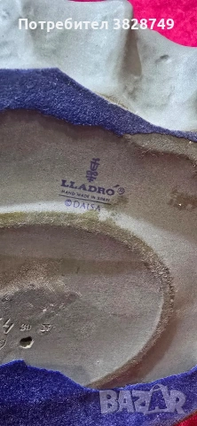 Огромна порцеланова фигура на ядро, снимка 5 - Антикварни и старинни предмети - 53342020