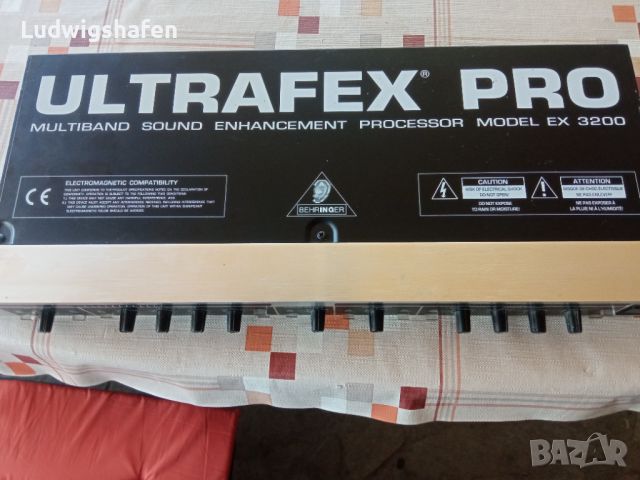Процесор ULTRAFLEX PRO EX3200, снимка 7 - Ресийвъри, усилватели, смесителни пултове - 45191521