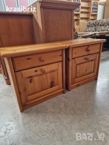 Масивни Нощни Шкафчета-2бр.-ОБЯВЕНАТА ЦЕНА Е ЗА БРОЙ!-внос от Германия!