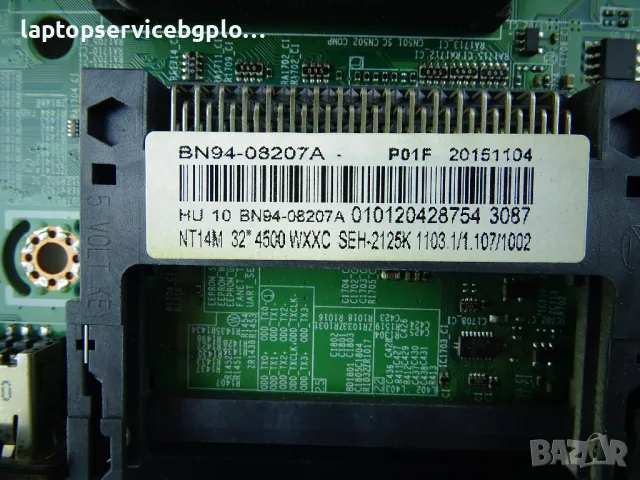 Дънна платка TV Main Board BN94-08207A SAMSUNG UE32J4500 32" Матрица ST3151A04-8 Wireless, снимка 6 - Части и Платки - 49106464