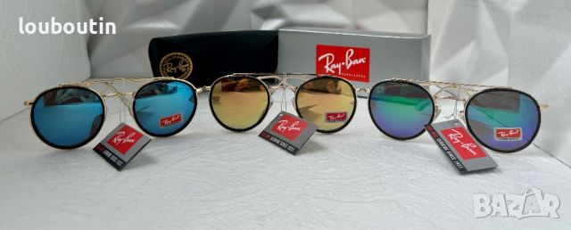 Ray-Ban RB3647 Рей Бан дамски слънчеви очила,мъжки,унисекс,огледални, снимка 8 - Слънчеви и диоптрични очила - 45608273