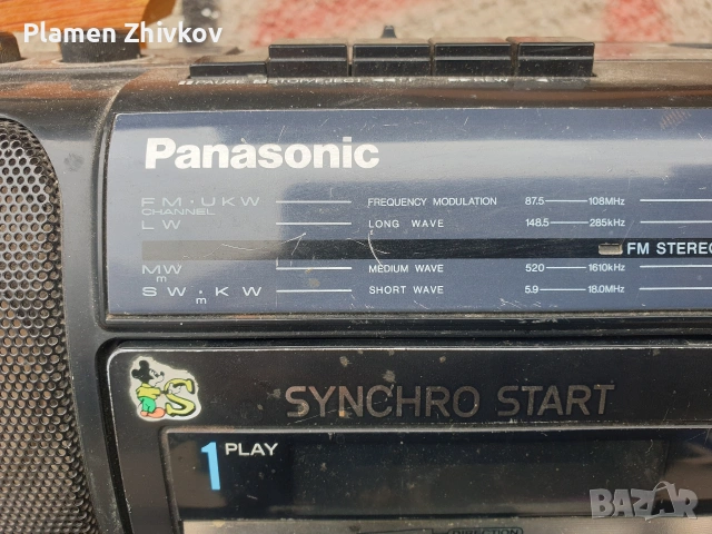 два стари допел дека /касетофони / Панасоник и Кавазаки / , снимка 3 - Антикварни и старинни предмети - 54039121