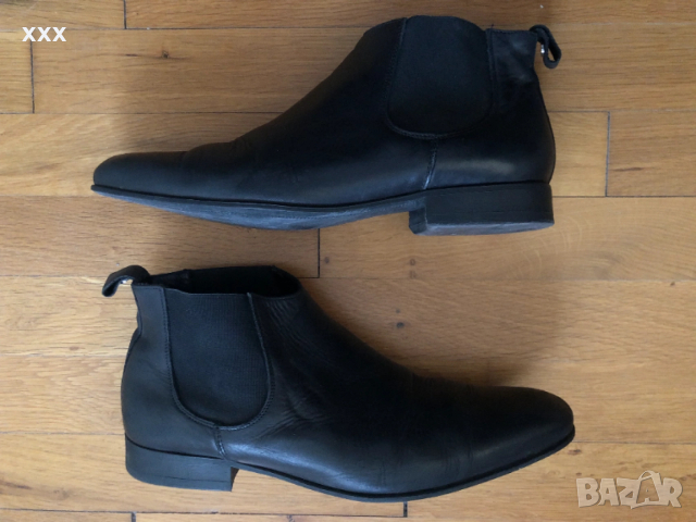 Мъжки кожени боти, снимка 5 - Мъжки боти - 53392460