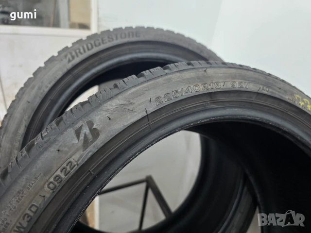 4бр зимни гуми 225/40/18 BRIDGESTONE L05316, снимка 6 - Гуми и джанти - 53985206