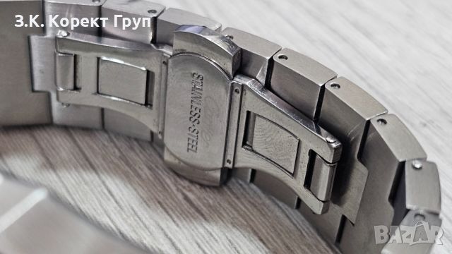 Часовник CARTIER SANTOS 100 от неръждаема стомана, снимка 10 - Мъжки - 46291171