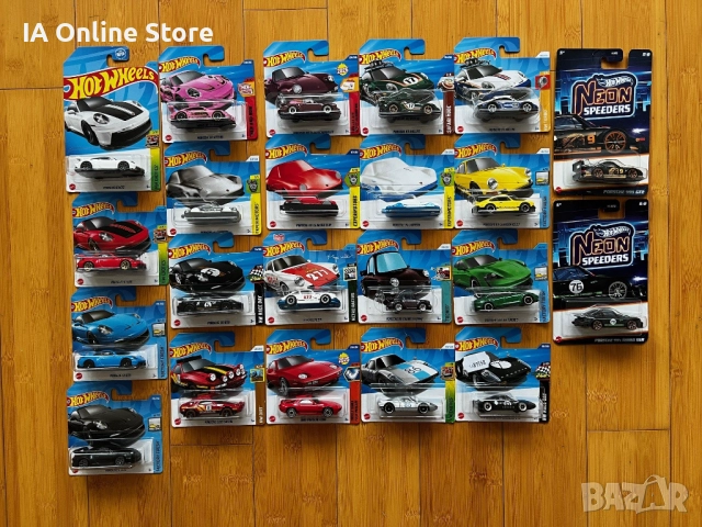 Hot Wheels Porsche GT3 RS; 930 Turbo; 911 Rallye; 928; 904; Carrera