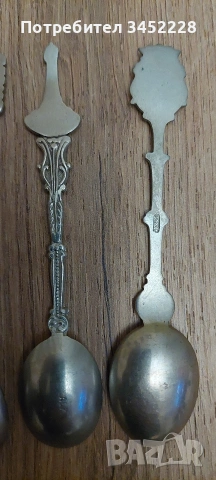 лъжички за колекционери 4 броя , снимка 6 - Антикварни и старинни предмети - 53193168