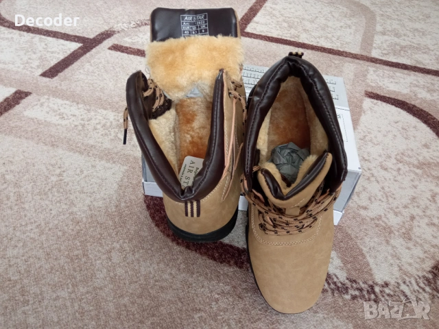Зимни боти AIR STAR номер 43 мъжки, снимка 3 - Мъжки боти - 53012457