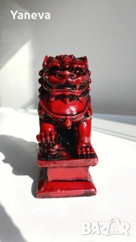 Куче Фу , китайски символ за защита, сила и просперитет. , снимка 2 - Статуетки - 53728020