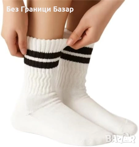 Нови унисекс Класически ромбоидни чорапи за мъже и жени – елегантен дизайн