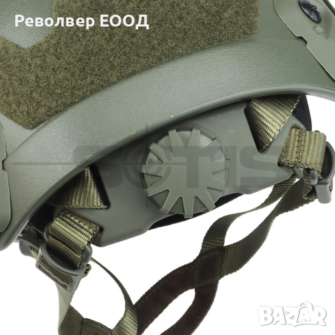 КАСКА NP FAST RAILED SF HELMET – GREEN, снимка 5 - Екипировка - 45056956