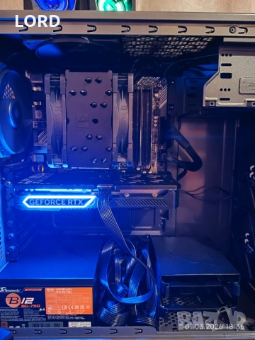 Геймърски Ryzen 5 5600X, RTX 4060 8GB, RAM 32GB DDR4 3200, SSD 1TB NVME