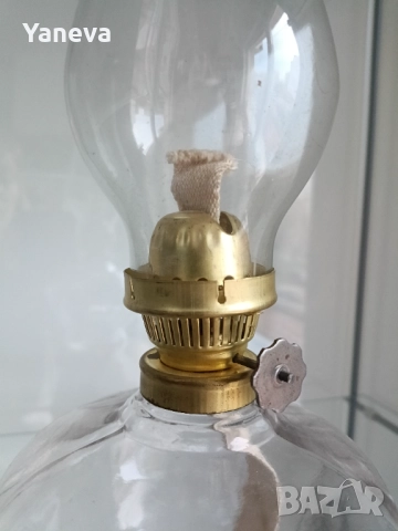 Старинна газена лампа, неизползвана. , снимка 6 - Декорация за дома - 52643503